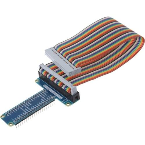 Raspberry Pi 3 GPIO Extension Board T Type GPIO Board With 40Pin GPIO Cable For Raspberry Pi 4 3 Model B 4B 3B Plus 2 B