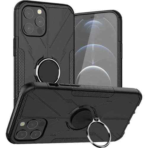 Armor PC Cover For iPhone 12 Pro Max Case For iPhone 12 Pro Max Cover Shockproof Protective Phone Bumper For iPhone 12 Pro Max