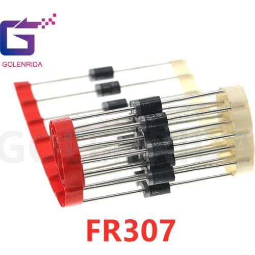 20pcs Rectifier Diode 3A 1000V DO-27 FR307