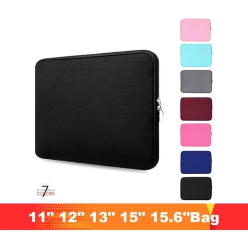 Laptop Case Tablet Sleeve Cover Bag 11" 12" 13" 15" 15.6" for Macbook Pro Air Retina 14 inch for Xiaomi Huawei HP Dell
