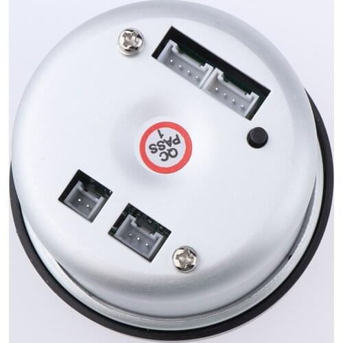 60mm 0-300KPa Digital LED Turbo Boost Vacuum Press Gauge Meter for Car Vehicles - Black