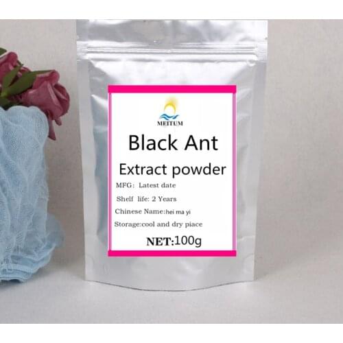 Wild black ant extract 99% powder, black mountain ant, used for hepatitis B and rheumatoid arthritis
