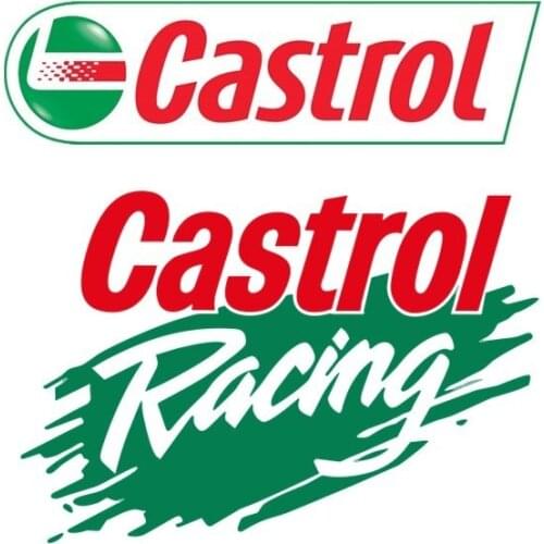 Fuzhen Boutique Decals Exterior Accessories Castrol Huile Racing Autocollants Car Sticker Vinyl Decal