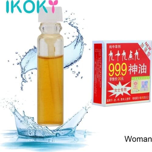 IKOKY Sex Massage Oil Long Lasting Libido Enhancer Enhancers Aphrodisiac Delay Spray Female Orgasm Liquid Penile Erection 1ML