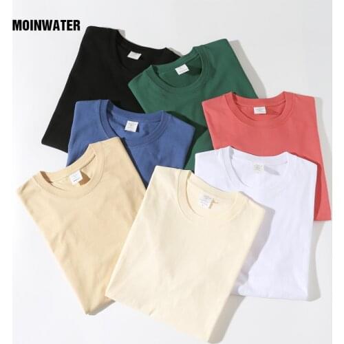 MOINWATER Short Sleeve T-shirts For Men