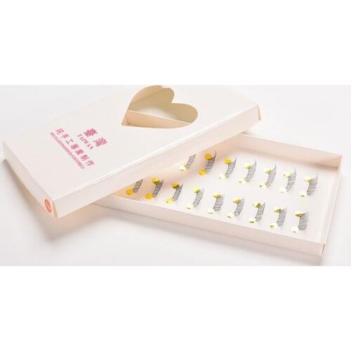 Hot Sale 10 Pairs Makeup Eye Lashes Extension Makeup Tools accessories Handmade Long Thick Cross False Eyelashes