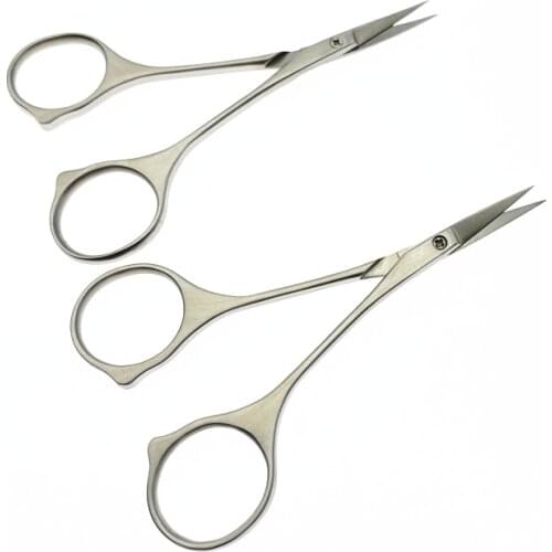 Ophthalmology Scissors Tissue scissors 105mm Stainless Steel Double eyelid scissors