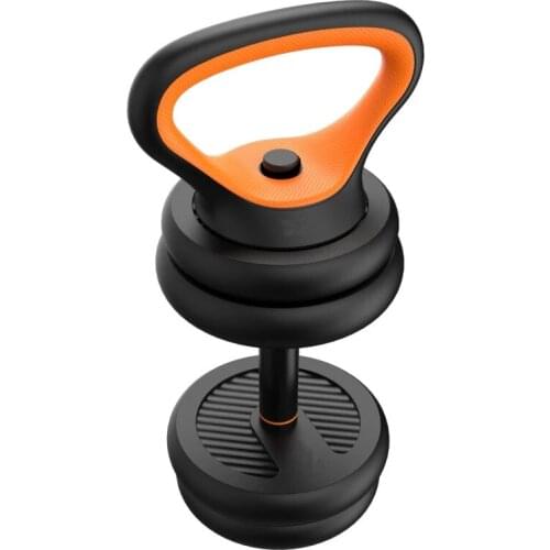 Adjustable Kettlebell Handle For Use With Weight Plates Home Gym Workout Comfortable Kettle Bell Grip Fitness Dumbbell Equipment