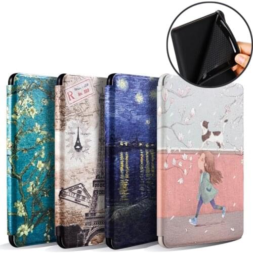 TPU Leather Magnetic Smart Soft Case for Amazon new Kindle 10th Generation-2019 Release Fashion Delicate Cover kindle 2019 Case