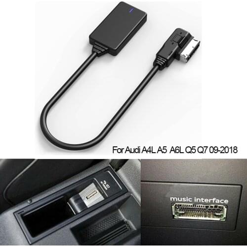 YANDZ Bluetooth MMI 3G Interface Receiver Cable Adapter for Passat Tigua Audi A6L A8L Q7 A4L A3 A4 A6 A5 A1 S5 Q5 B6 B8 C6 B7