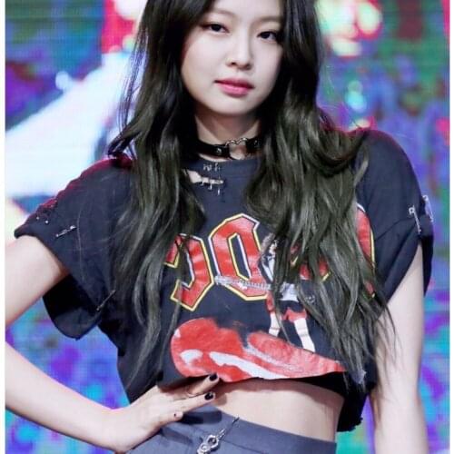 Kpop Seo Yea Ji IU Lee Ji Eun streetwear Harajuku sexy tshirts women summer new loose tees off-shoulder short t shirt girl tops