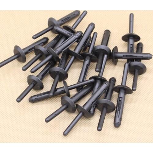 20pcs Blind Rivet Rear Front Side Panel Wheel Arch Trim Clips for BMW 07142151750