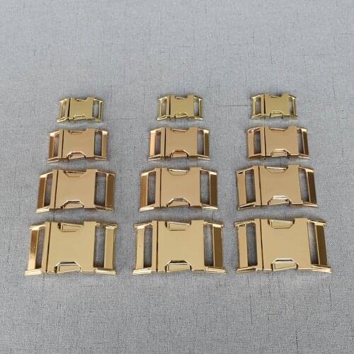 50 Pcs 15mm 20mm 25mm 32mm Webbing Heavy Metal Buckle Hardware For Paracord Pet Dog Collar Sewing Outdoor Diy Accessory Seat