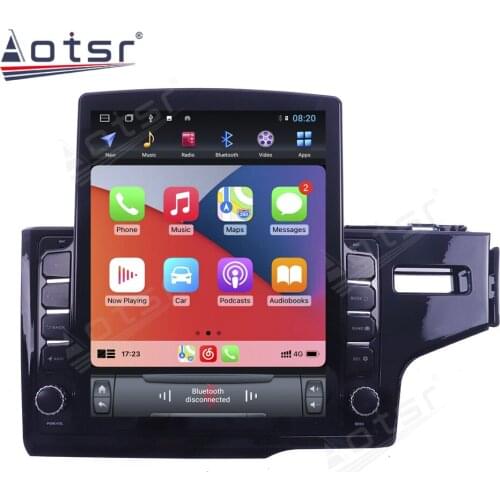 Android10.0 Multimedia Player Car DVD Video Navigation Head Unit Auto For Honda Fit RHD 2014 - 2017 Auto Stereo Tesla Screen