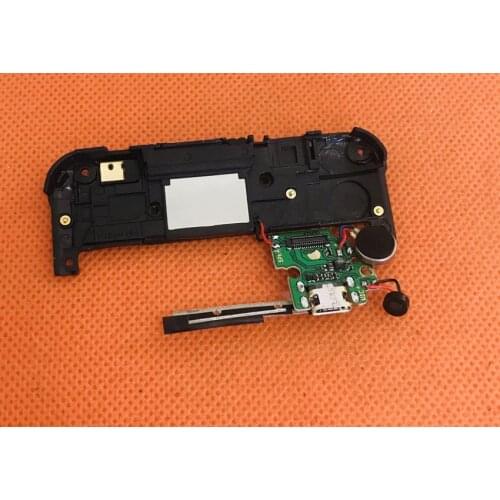 Used Original USB Plug Charge Board+Loud speaker For Homtom HT37 Pro MTK6737 Quad Core 5.0" HD Free Shipping
