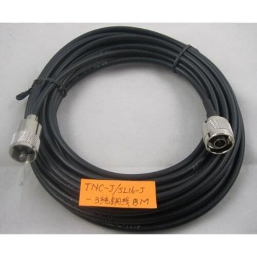 FMUSER 8meters TNC-J-SL16-J feeder cable -3 cable