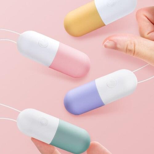 Capsule Type Vibrating Egg APP Smart Remote Control Sex Supplies Dedicated for Orgasm and Masturbation Female Sex Tool Bluetooth