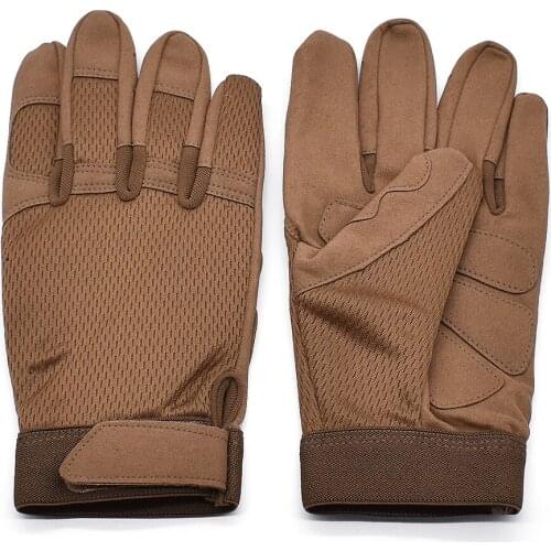 Motorcycle Gloves Full Finger Leather Outdoor Motocross Motorbike Gloves For Suzuki GSX 1400 650F HAYABUSA GSXR1300 SV1000 DL650