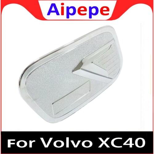 Fit For Volvo XC40 2018 2019 2020 Car Styling ABS Chrome Auto Fuel Tank Gas Cap Cover Trim 1pcs Auto Accessories