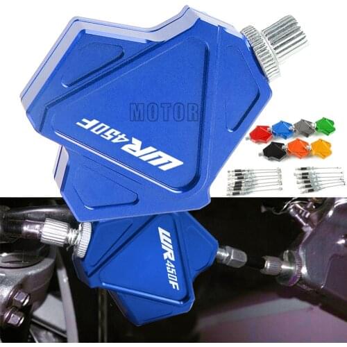 For Yamaha WR450F 2003-2018 WR450 WR 450F 450 F Motorcycle CNC Motocross Dirt Pit Bike Stunt Clutch Lever Easy Pull Cable System