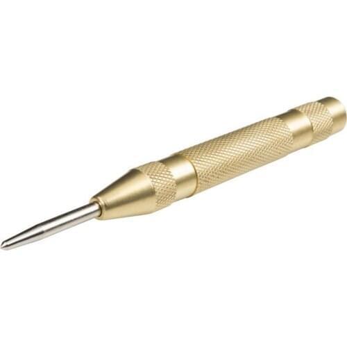 High-Grade Automatic Center Punch Locator High Hardness Punch 130MM Marking Starting Holes Tool Wood Press Dent Marker Tool