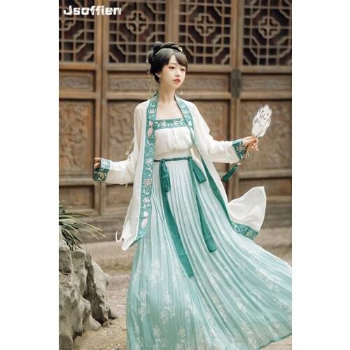 Woman Elegance Traditional Hanfu Costume Lady Han Dynasty Princess Dress Chinese Folk Dance Wear Oriantel Tang Dynasty Outfit