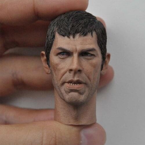 1/6 WWII German Soldier Head Sculpt PVC Male Head Carving Model Fit 12'' Action Figure Body