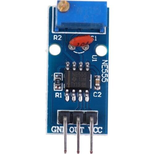 1pcs NE555 Frequency Adjustable Pulse Generator Module NE555 Chip