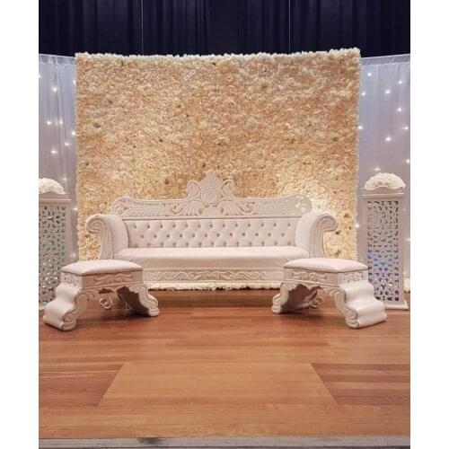 10pcs/lot 60X40CM Romantic Artificial Rose Hydrangea Flower Wall for Wedding Party Stage and Backdrop Decoration Many colors2018