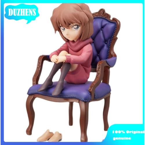 100% Original Detective Conan Haibara Ai grace Posture 12cm Action Figure Anime Figure Model Toys Figure Collection Doll Gift