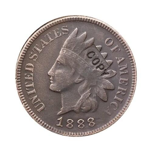 1888 Indian head cents coin copy