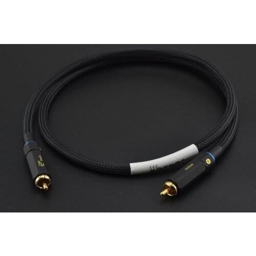 75 Ohm OFC 99.995% Digital coaxial cable Decoder signal line Fever audio cable 18AWG 4.5GHz