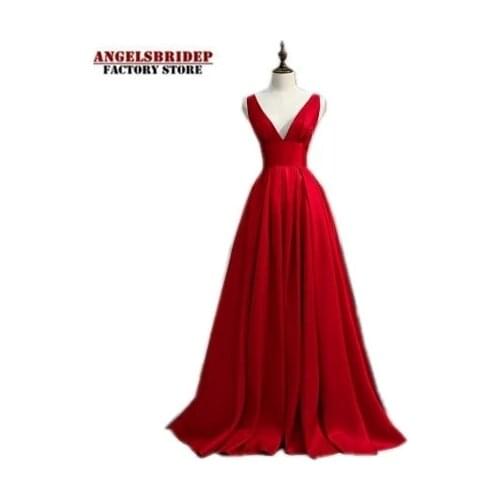 ANGELSBRIDEP Womens Satin Dresses