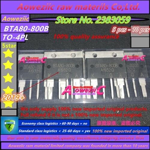 Aoweziic 2019+ 100% new original BTA80-800B BTA80-800 BTA80 TO-4PL high power bidirectional thyristor 80A 800V