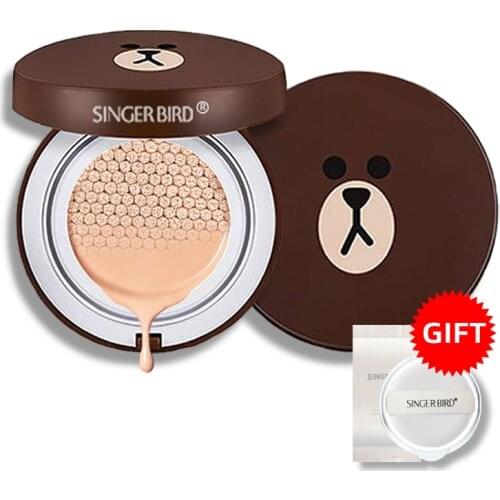 Beauty Make Up Air Cushion Moisturizing Concealer Base Foundation Air-permeable Natural Brightening Face Makeup BB Cream