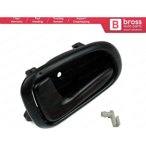 BDP1085-1 Inner Interior Door Opener Handle Black Front Rear Left 69206-12120/30 for Toyota Corolla MK8 AE110 AE111 1995-2002
