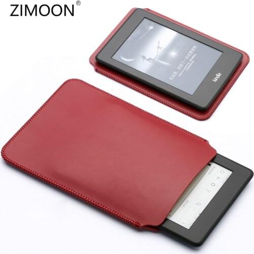 Tablet Sleeve Bag For 6' E-book PU Leather Amazon Kindle Paperwhite 1 2 3 Case Suiting Cover For Kindle 8 th Voyage E-reader