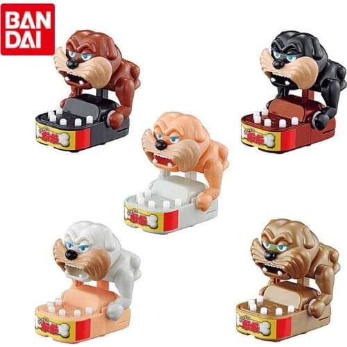 Bandai Genuine Gashapon Vicious Dog Teeth Warning Party Guts Game Gacha Anime Action Figures Collectible Model Toys for Kids