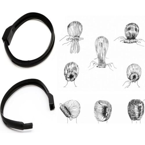 French Women Styling Hair DIY Tool Bun Clip Twist Maker Holder Hair Sticks F25 21 Dropshipping