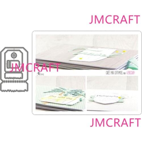 JMCRAFT 2021 New Notebook Decoration Metal Cutting Die For Scrapbooking Practice Hands-on DIY Album Card Handmade Tool