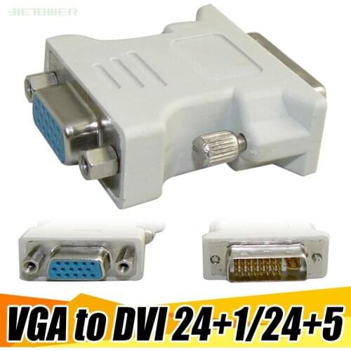 DVI to HDMI Adapter Cable 24K Gold-Plated Plug HDMI to DVI 24 + 1 pin 24 + 5 pin 1080p Video Converter Cable for PC HDTV 100PCS