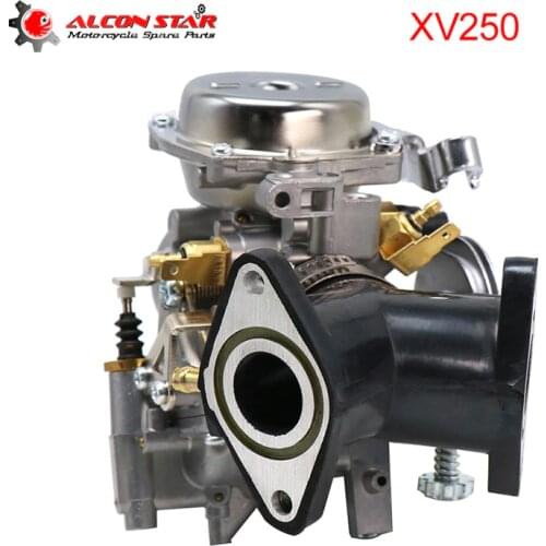 Alconstar- XV250 26mm Motorcycle Carburetor Carb Assy Adapter For Yamaha VX 250 Virago 250 V-star 250 Route 66 1988-2014