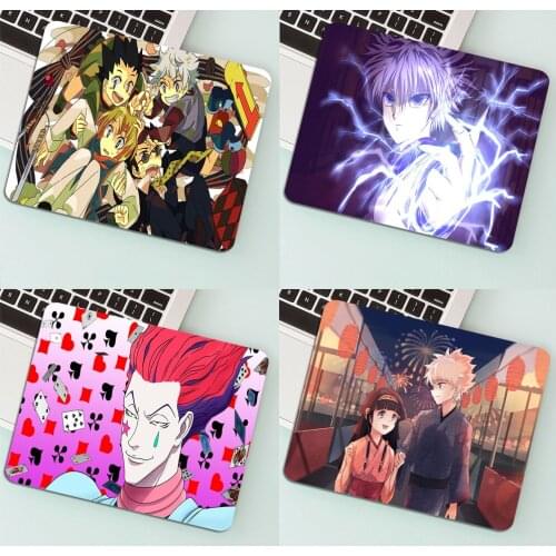 Mousepad anime Hunter X Hunter Multi-size Carpet Mouse Pad Gaming Computer Accessories PC Gamer Player Table keyboard pad