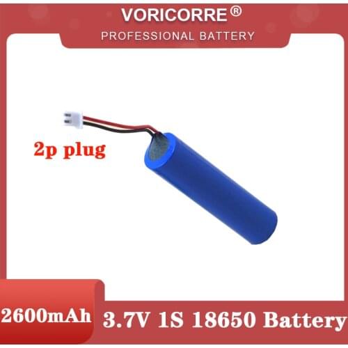 3.7V 18650 Lithium Battery Pack 2600mAh Fishing LED Light Bluetooth Speaker 4.2V Emergency DIY batteries