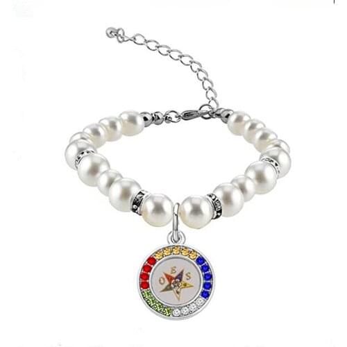 Masonic Organization Jewelry Custom Design Order Easter Star OES Charm Bracelets