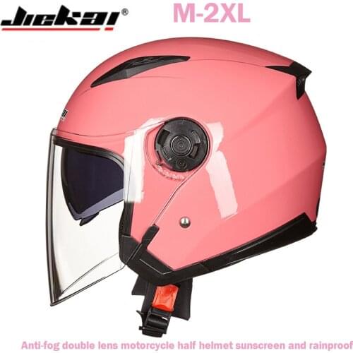 Motocross Half-Helmet Anti-Fog Double Lens Outdoor Sports Head Protection Equipment Sets Moto Mtb Motorcycle Helmet