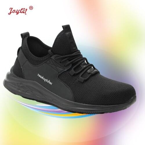 Men safety shoes women work boots sneakers casual male shoes plus size 39-45 JOY-271