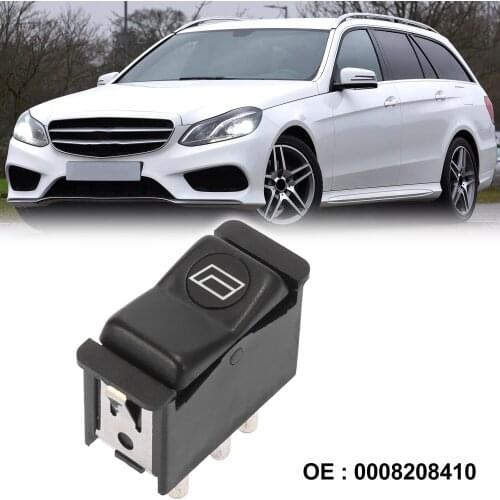Uxcell 0008208410 Car Power Window Switch for Mercedes-Benz 190D 190E 300D 300SD 300TD 380SEL 500SEL