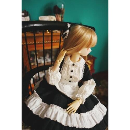 Fantasy Lolita Dress Full SetFor 1/6 1/4 MSD 1/3 YOSD BJD Doll Dollfie Outfit