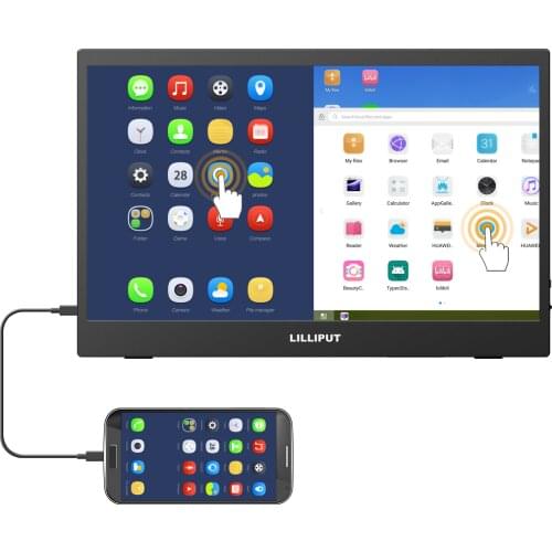 14 inch 4K Portable monitor HDMI PD for Ps4 gaming laptop monitor PC computer display screen LCD with case